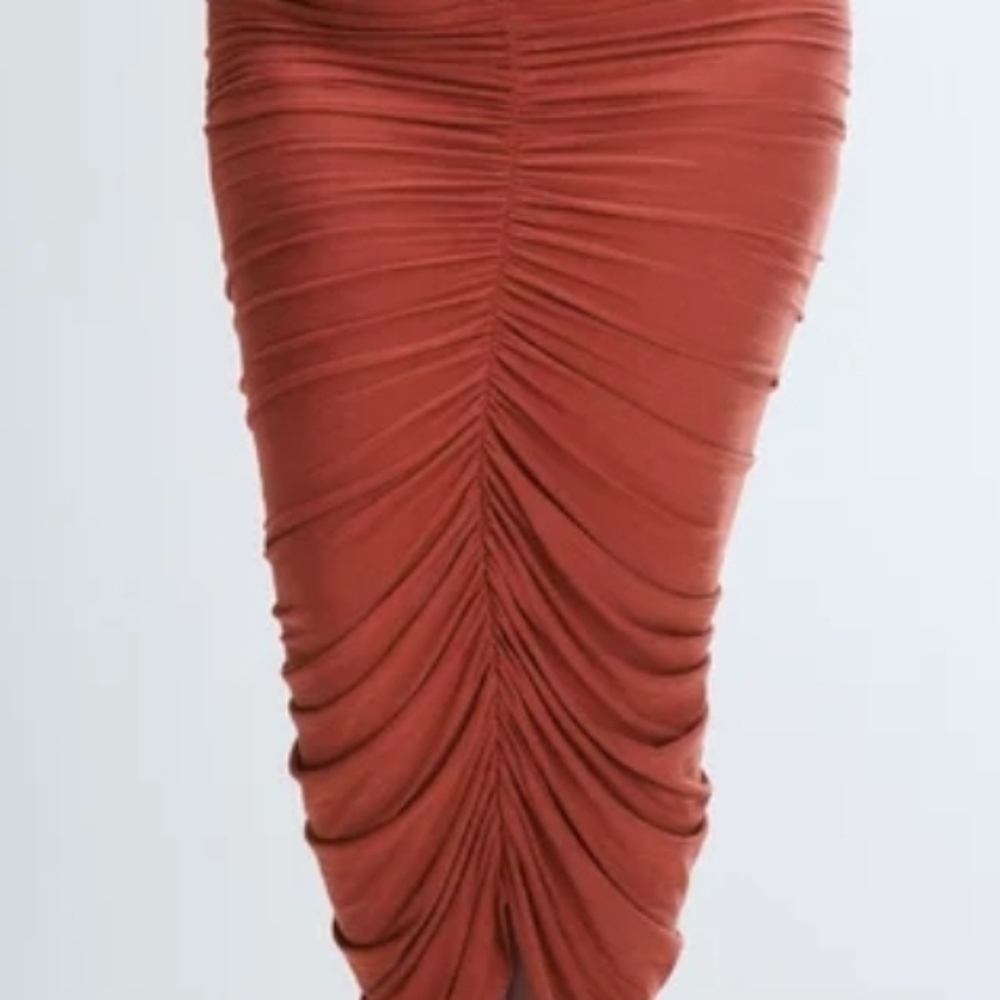 Savage X Fenty Terracotta Midi Skirt
